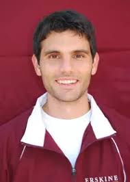 Erskine Falls to Anderson in Men's Tennis Action