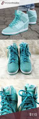 Nike Women S Dunk Sky Hi Essential Sneakers From Finish Line Nike Dunk Sky Hi High Essential Artison Teal 10 5 Women S Nike Dunk Sky Hi Wedge Shoes Excellent Used Condition Only Worn A Couple O Nike Dunks Nike Sneakers