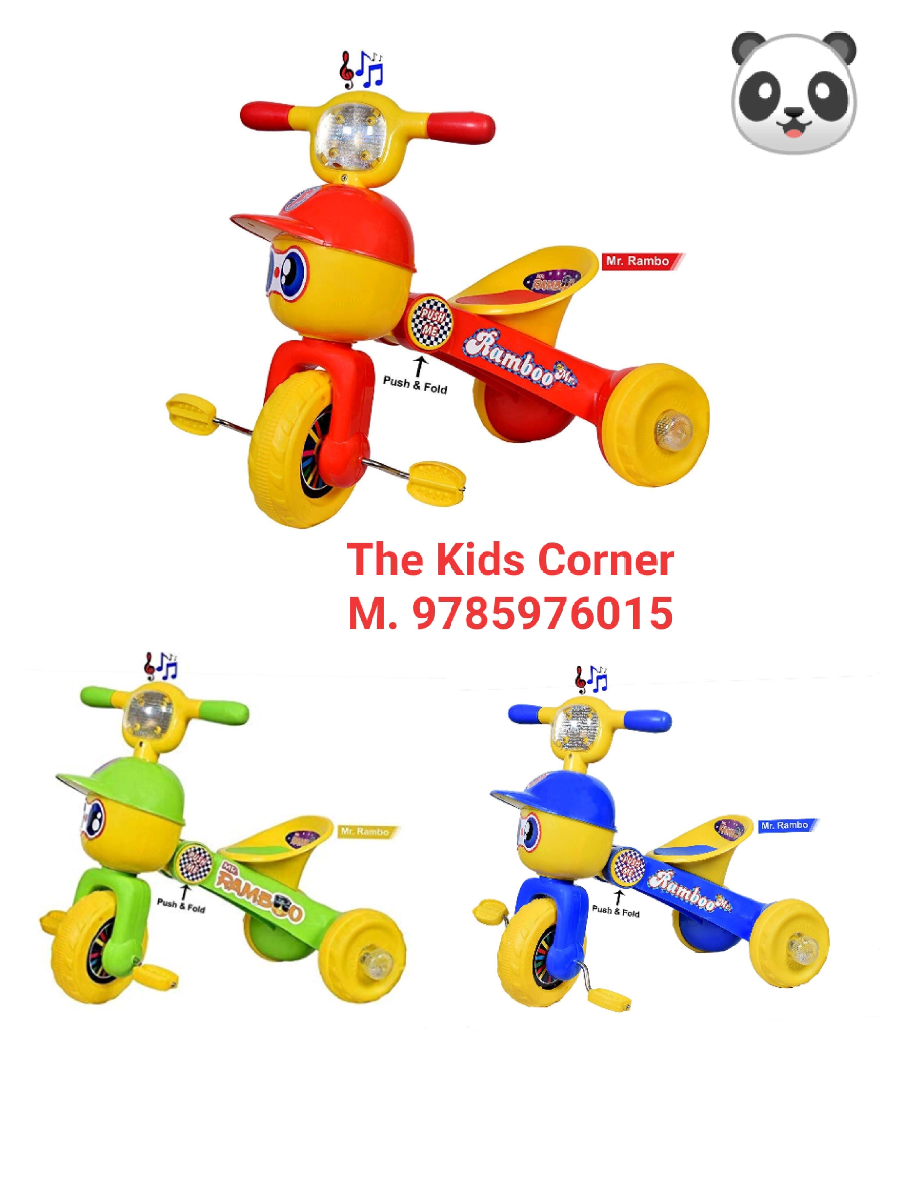 Panda Mr. Rambo Baby Tricycle product image