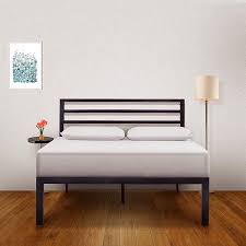 Bed slats help to support your mattress. Easy Diy Setup Full Size Bed Frame Bed Frame With Headboard No Box Spring Need Ambee21 Sturdy Mattress Support Steel Slat Support Black Heavy Duty Metal Bed Frame 14 Inch Under Bed