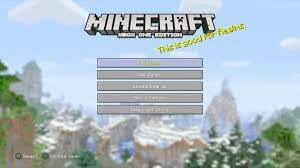 I Just Seen That Minecraft Xbox One Edition Kinda Had A Hint For Bedrock Edition R Minecraft