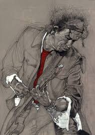 Kruger Kieth Richards Ronnie Wood Art Art Music Art