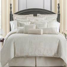 Black And Cream King Size Bedding Sets Ivory Cream King Size Comforter Sets You Ll Love Wayfair Comforter Sets Waterford Bedding Luxury Bedding