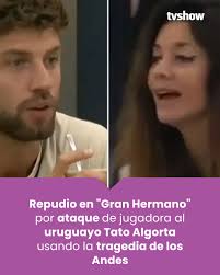 Una frase de una participante hacia el uruguayo Santiago "Tato" Algorta  desató polémica, enojo en redes y pedidos de sanción. El comentario hizo  alusión a la tragedia de los Andes, ocurrida en