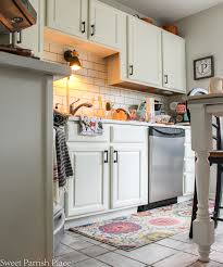white painted kitchen cabinets sweet