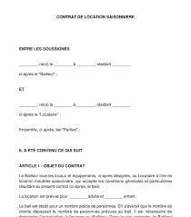 We did not find results for: Modele De Bail De Location Saisonniere Contrat De Location De Vacances