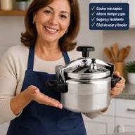 La olla a presión Tekna consigue una cocción eficiente y súper rápida, con un funcionamiento muy simple para convertir la cocción a presión en un proceso fácil, intuitivo y seguro. Está fabricada
