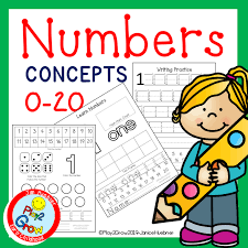 Learn Number Concepts No Prep Amped Up Learning Number Concepts Number Worksheets Kindergarten Learning Numbers