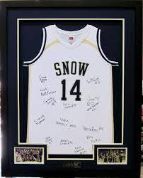 Snow College Women S Basketball Jersey Signed By The 2012 Njcaa Region 18 Champions Framed By Frameworks O Snow College Womens Basketball Basketball Jersey