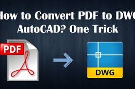 How To Convert Pdf To Dwg Autocad For Free One Trick In 2020 Learn Autocad Autocad Autocad Tutorial