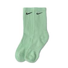 Nike Colour Block Socks Sage Green True Vintage