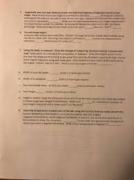 Solved Biology Lab 101 More Practice On Metrics Show Yo