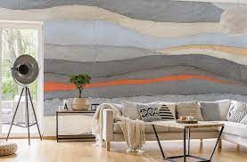 Don't forget to bookmark orange and grey living room using ctrl + d (pc) or command + d (macos). Grey And Orange Concrete Wallpaper For Walls About Murals