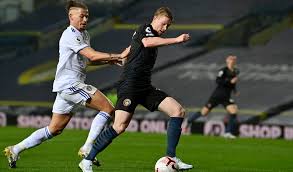 W w w w l. Manchester City Held By Premier League Newcomers Leeds 1 1 Arab News
