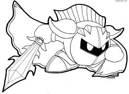 For boys and girls, kids and adults, teenagers and toddlers, preschoolers and older kids at school. Meta Knight Coloring Pages To Print Coloring Home