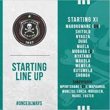 For the last 5 matches, orlando pirates got 2 win, 1 lost and 2 draw with 5 goals gor and 3 goals against. Pirates Starting Lineup Orlando Pirates Football Club Facebook