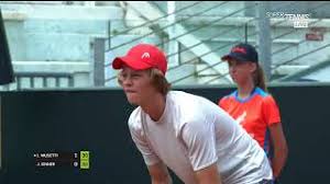 Started playing tennis at age 7 because his dad really liked the sport. Jannik Sinner Wikivisually