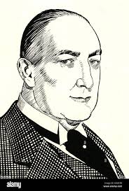 EDGAR WALLACE Crime writer, novelist, screenwriter EDGAR WALLACE Date: 1932  Stock Photo