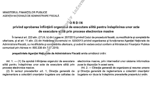 Inainte, aceasta competenta a apartinut executorilor judecatoresti, insa curtea constitutionala a hotarat ca aceasta prevedere incalca legile fundamentale. Opanaf 2153 2019 InfiinÈare Organ De Executare SilitÄ Pentru Indeplinirea Unor Acte De Executare SilitÄ Prin Procese Electronice Masive Cabinetexpert Ro Blog Contabilitate