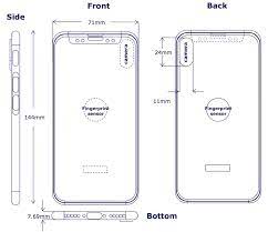 Iphone 8 manual instructions and user guide pdf for beginners. Diagram Shows Touch Id On The Back Of Iphone 8 Analysts Believe Better Earpiece Mobilescout Com Mobilescout Com