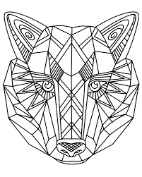29+ geometric animal coloring pages for printing and coloring. Mandala Wolf Coloring Pictures Novocom Top