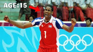Poland's wilfredo leon venero serves the ball during the eurovolley 2019 semi final volleyball match between poland and slovenia in ljubljana,. Wilfredo Leon Was A Beast When He Was 15 Years Old Youtube