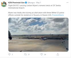 Lindani myeni's death met with shock, anger, disbelief. Pamtadisgsdmim