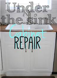 Replacing The Under Sink Cabinet Floor Under Kitchen Sinks Sink Cabinet Diy Kitchen Sink Cabinet
