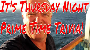 If you manage to pass, you can claim your rightful place as a trivia god! It S Thursday Night Prime Time Trivia Plus Travelling With Bruce T Shirts Arrived Max Houzez