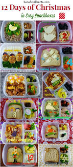 Father sitting at christmas table with kids. The 12 Days Of Christmas In Bento Beneficial Bento Christmas Lunch Kids Christmas Lunch Kids Lunch