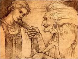 Napoli misteriosa '𝗔 𝗝𝗮𝗻𝗮𝗿𝗮 Nella credenza popolare campana,  soprattutto contadina, la Janara era una strega che si aggirava di notte,  specie nei freddi mesi invernali. Seppure solitamente di carattere  solitario e acido,