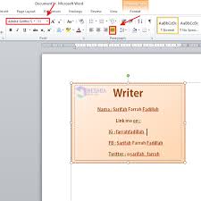 √ ukuran ktp dalam cm, mm, . Cara Membuat Id Card Di Microsoft Word Lengkap Gambar