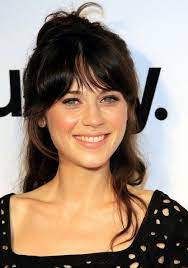 Zooey Deschanel Photostream Zooey Deschanel Hair Brunette Makeup Hairstyles With Bangs