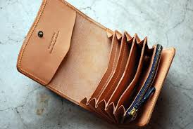 Blue Horizon X Roberu Handmade Leather Wallet Leather Wallet Pattern Leather Wallet
