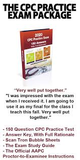 Cpc Practice Exam Package Medical Coding Study Guide In 2020 Medical Coding Practice Exam Study Guide
