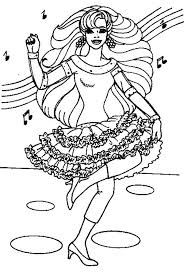 See the whole set of printables here: Barbie 12 Dancing Princesses Coloring Pages