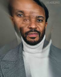 André Holland in the Deadline #Sundance2025 studio (Photo: @bucknerphoto)