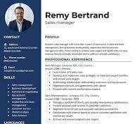 Professional CV template for word | GetYourCV