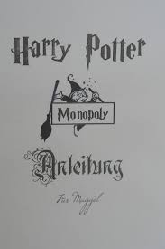 A while back i looked online for a harry potter monopoly edition only to find out (to my surprise) that there is no. Harry Potter Monopoly 4 Magische Spielregeln Utiniswundertuete De