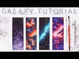 Paint A Watercolour Galaxy Tutorial