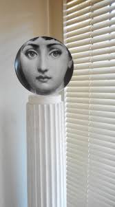 Brushed Stainless Steel Lamp by Maison Charles et Fils For Sale at 1stDibs