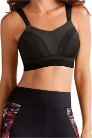 These high support sports bras are cute, affordable, and fit for those high. High Impact Sports Mastectomy Bra Black Pocketed Mastectomy Clothing Amoena Uk