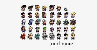 Dragon Ball Z Devolution Characters Dragon Ball Z Devolution Sprites Transparent Png 480x352 Free Download On Nicepng