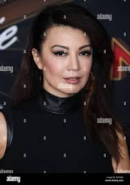 Ming Na Wen ha partecipato al 'Captain America Civil War' World Premiere  tenuto al Dolby Theatre di Los Angeles, USA Foto stock