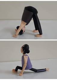 Kolu Dolls Surya Namaskar Yoga Poses Quilling Yoga Dolls Yoga Dolls Quilling Work Quilling