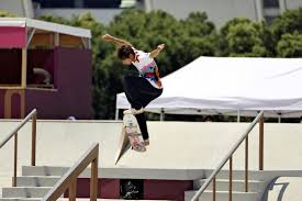 Yuto horigome of japan claimed the first olympic gold medal in skateboarding when he won the men's street final in tokyo on sunday. 8h6x Jc9i714ym