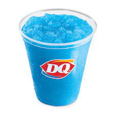 Blue Raspberry Misty Slush Dairy Queen Menu