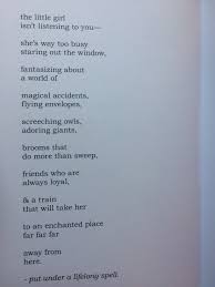 And A Girl With Green Hair And A Glittering Soul To Take Her Away Harry Potter Poems Words Book Worms