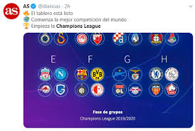 We did not find results for: Champions League Asi Reacciono La Prensa Tras El Sorteo De La Frase De Grupos Fc Barcelona Real Madrid Juventus Rpp Noticias