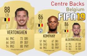 Nouveautés, gameplay et date de sortie de fifa 21. Jan Vertonghen Fifa 19 Rating Card Price